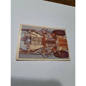 Vintage 1965 Hot Rod Magazine #13 Spec Sheet Record Runs Trading Card